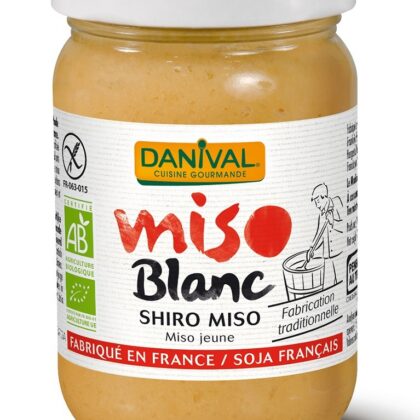 MISO SHIRO BIAŁE (PASTA Z RYŻU I SOI) BIO 200 g - DANIVAL