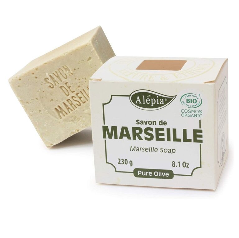 MYDŁO MARSYLSKIE W KOSTCE OLIWKOWE ECO 200 g - ALEPIA