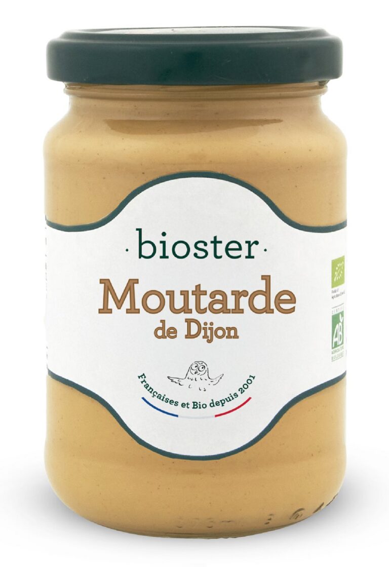 MUSZTARDA DIJON BIO 200 g - BIOSTER