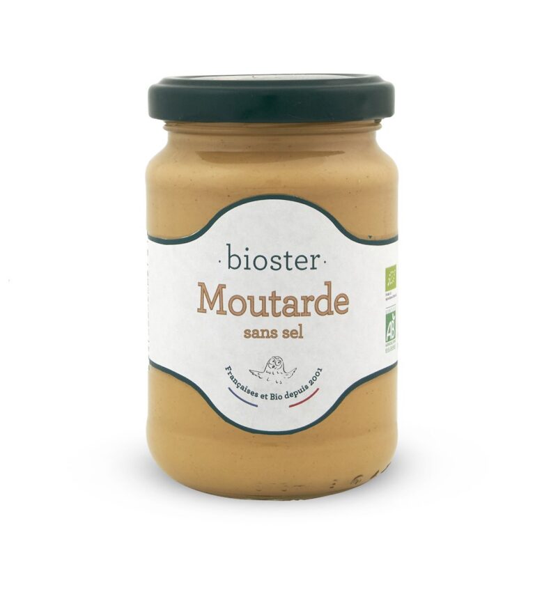 MUSZTARDA BEZ DODATKU SOLI BIO 200 g - BIOSTER