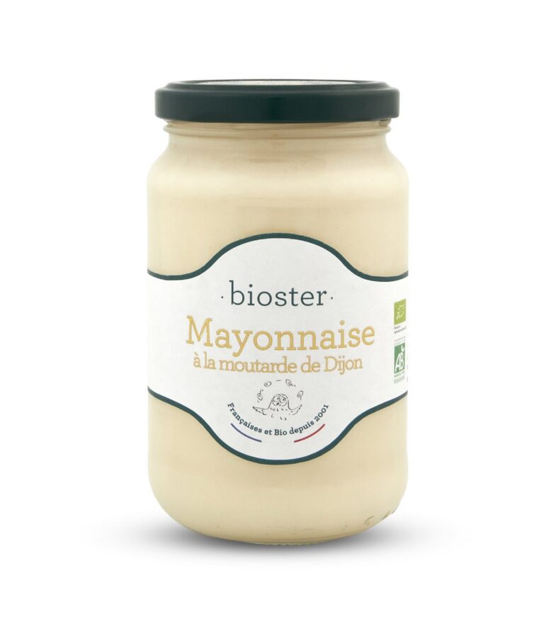 MAJONEZ JAJECZNY Z MUSZTARDĄ DIJON BIO 325 g - BIOSTER
