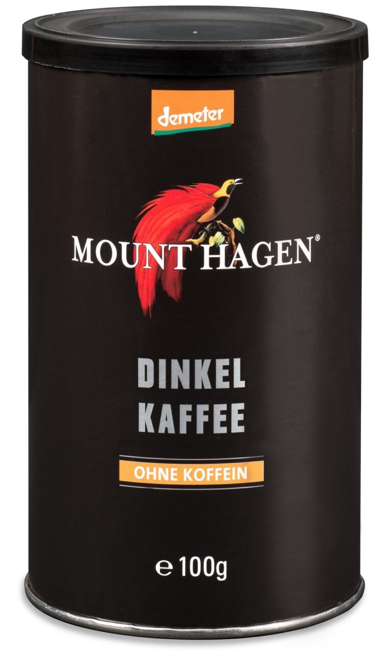 KAWA ZBOŻOWA ORKISZOWA INSTANT DEMETER BIO 100 g - MOUNT HAGEN