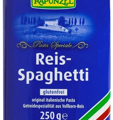 MAKARON (RYŻOWY RAZOWY) SPAGHETTI BEZGLUTENOWY BIO 250 g - RAPUNZEL