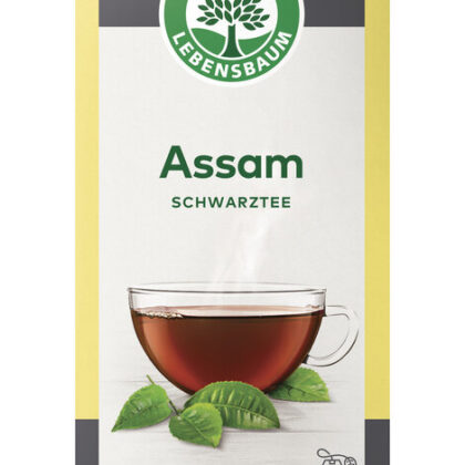 HERBATA CZARNA ASSAM BIO (20 x 2 g) 40 g - LEBENSBAUM