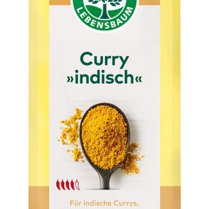 CURRY INDYJSKIE BIO 50 g - LEBENSBAUM