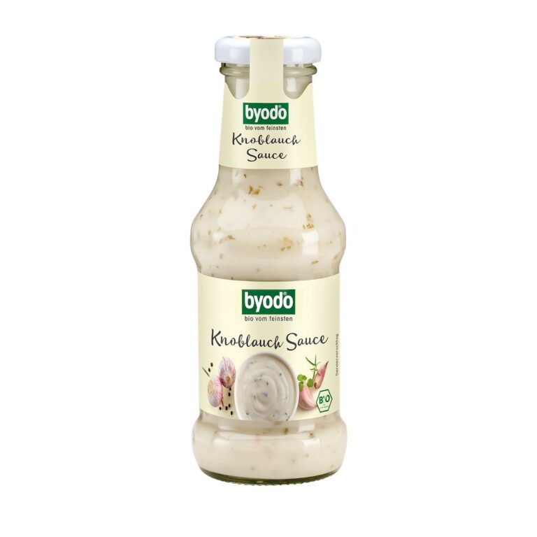 SOS CZOSNKOWY BEZGLUTENOWY BIO 250 ml - BYODO