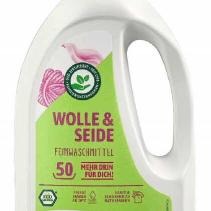 PŁYN DO PRANIA WEŁNIANYCH I JEDWABNYCH UBRAŃ (KONCENTRAT) ECO 750 ml (50 PRAŃ) - ALMAWIN