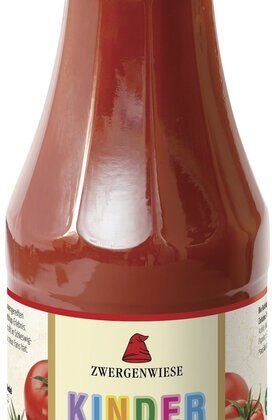 KETCHUP DLA DZIECI BEZGLUTENOWY BIO 500 ml - ZWERGENWIESE