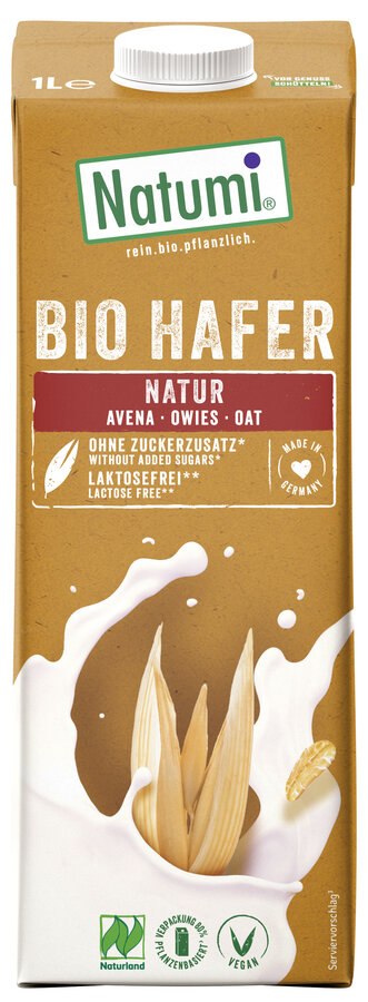 NAPÓJ OWSIANY BEZ DODATKU CUKRÓW BIO 1 L - NATUMI