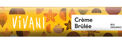 BATON MLECZNA CZEKOLADA Z NADZIENIEM KREM BRULEE BIO 40 g - VIVANI