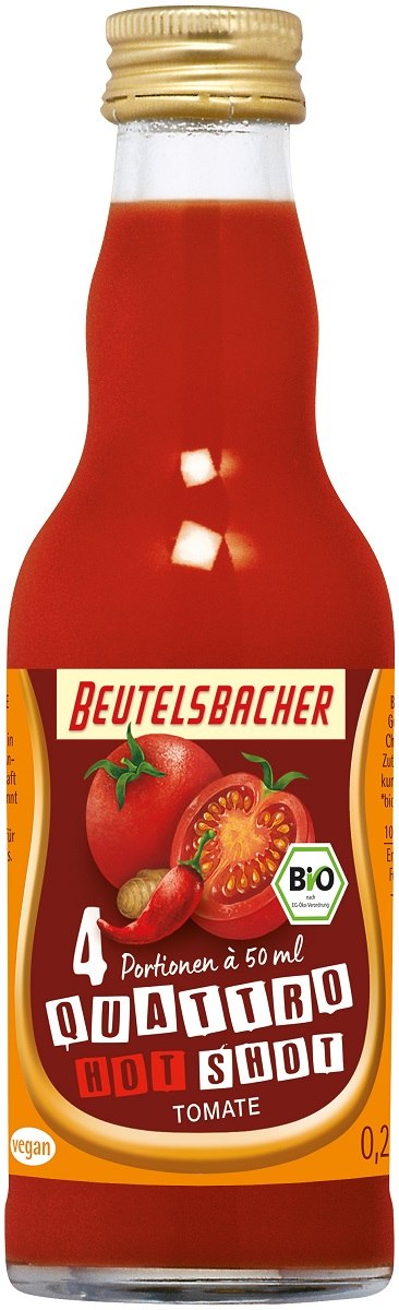 SHOT POMIDOROWY PIKANTNY BIO 200 ml - BEUTELSBACHER