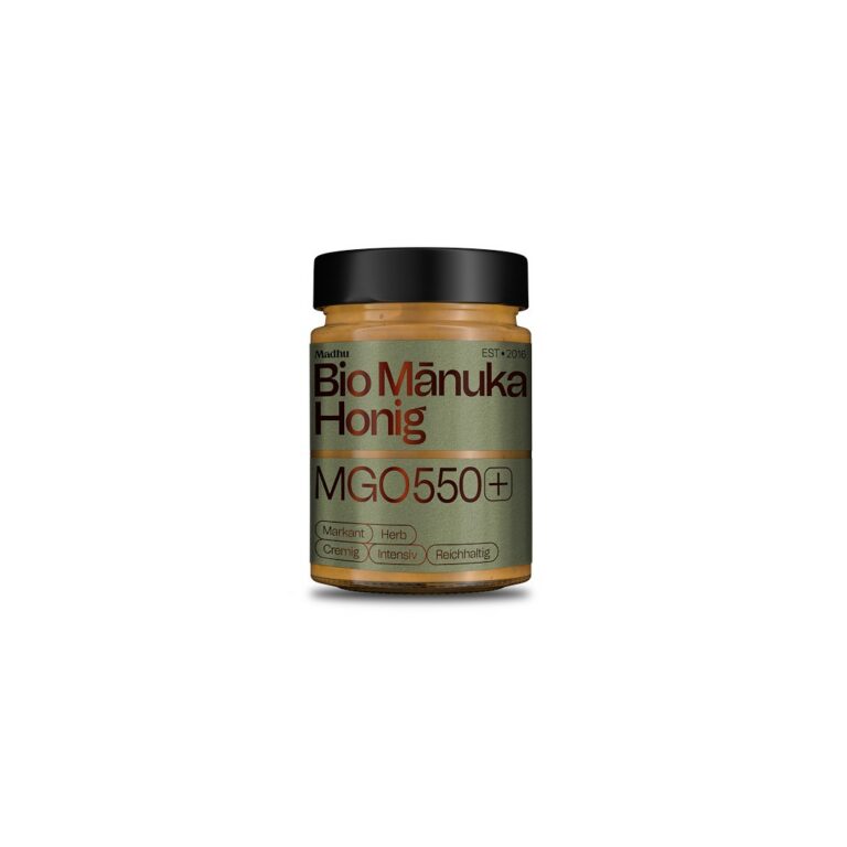 MIÓD MANUKA MGO 550+ BIO 250 g - BIO MANUKA