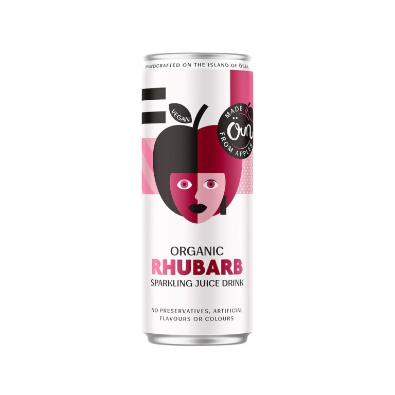 NAPÓJ MUSUJĄCY RABARBAROWY BIO 250 ml - OUN