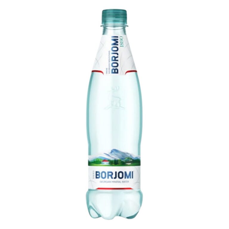 NATURALNA WODA MINERALNA GAZOWANA 500 ml - BORJOMI