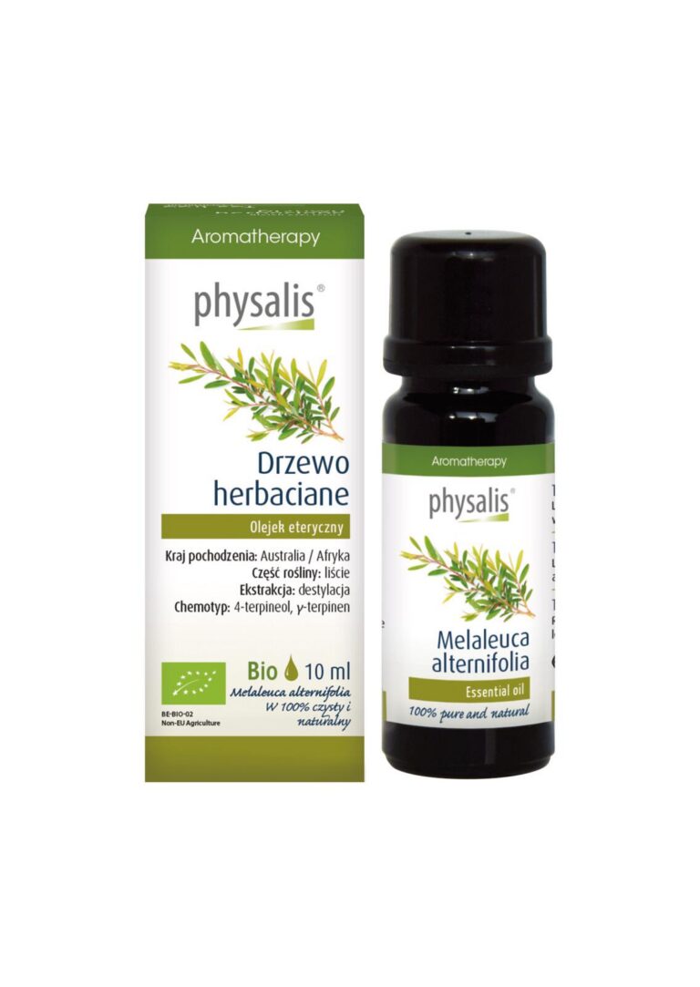OLEJEK ETERYCZNY DRZEWO HERBACIANE ECO 10 ml - PHYSALIS