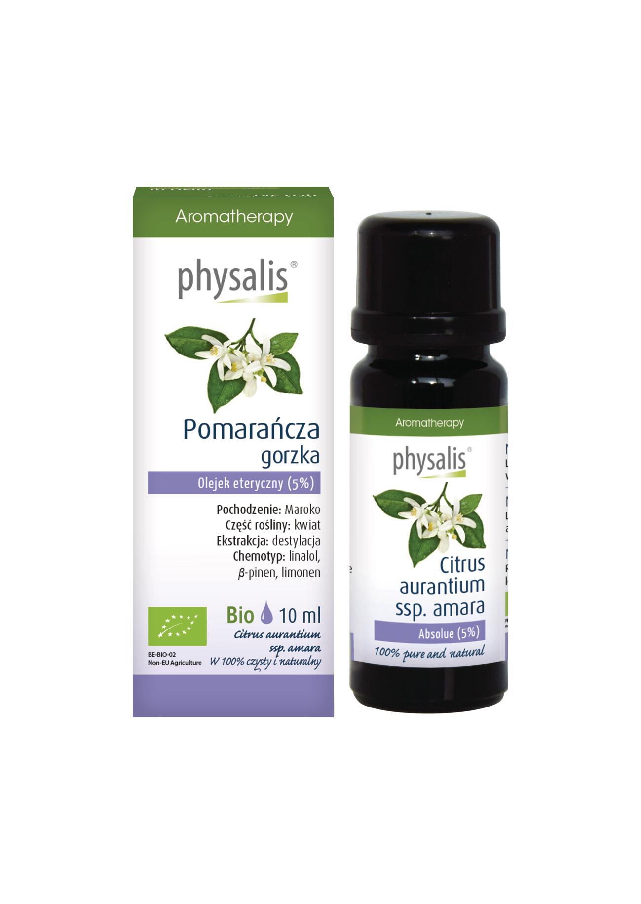 OLEJEK ETERYCZNY NEROLI BIO 10 ml - PHYSALIS