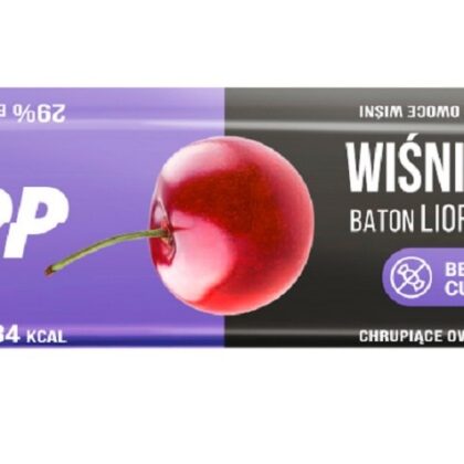 BATON LIOFILIZOWANY WIŚNIOWY BEZGLUTENOWY 10 g - CELIKO (FRUPP)