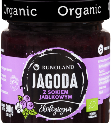 SŁODKA PRZEKĄSKA JAGODA BIO 200 g - RUNOLAND