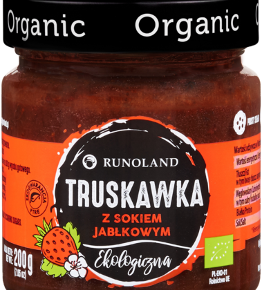 SŁODKA PRZEKĄSKA TRUSKAWKA  BIO 200 g - RUNOLAND