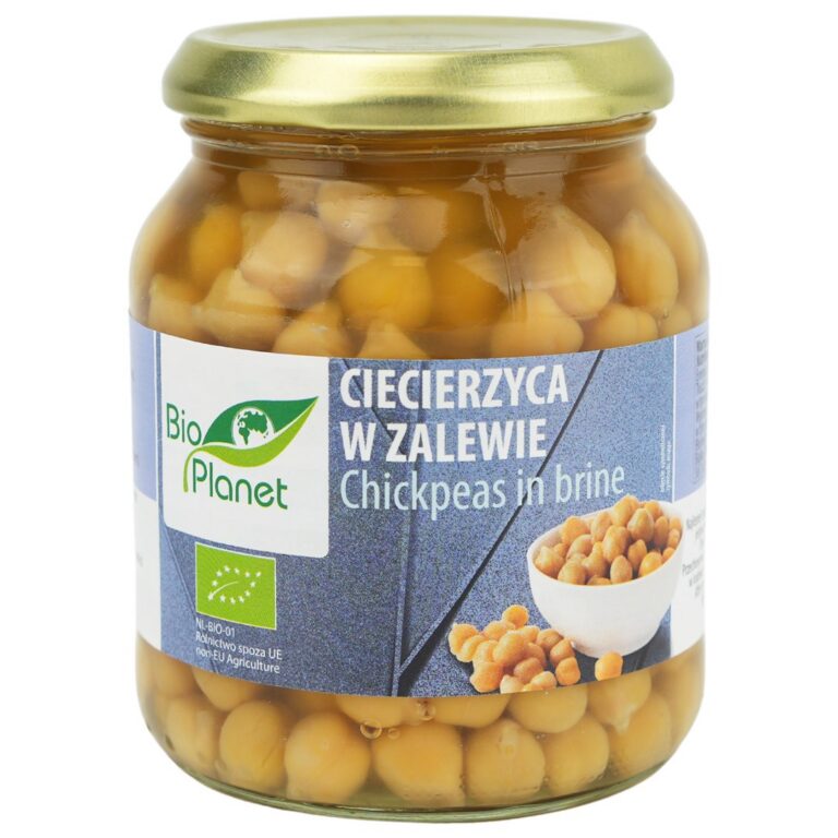 CIECIERZYCA W ZALEWIE BIO 350 g (230 g) (SŁOIK) - BIO PLANET