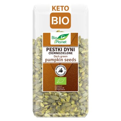 PESTKI DYNI CIEMNOZIELONE (UPRAWIANE W EUROPIE) BIO 350 g - BIO PLANET