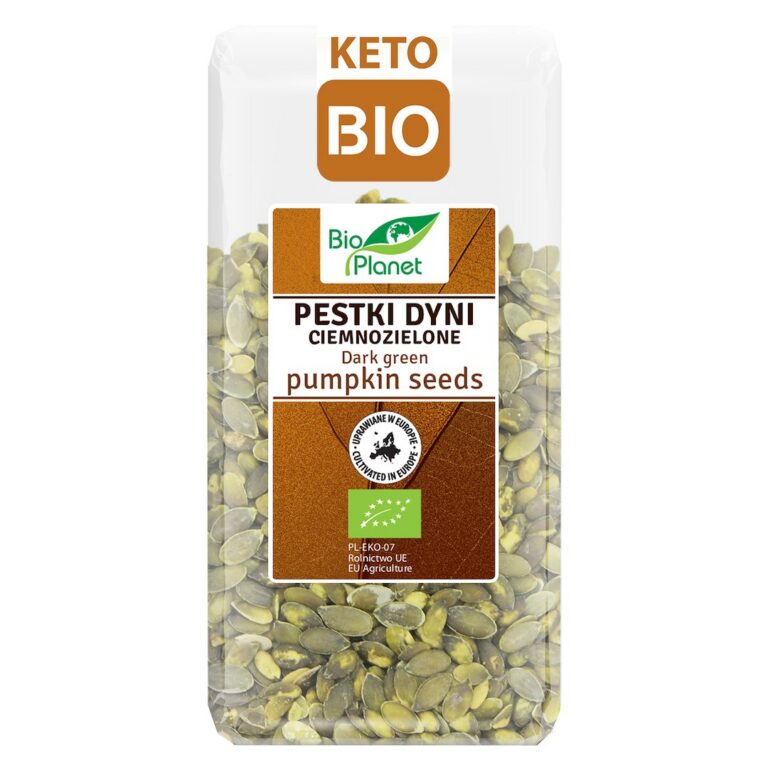 PESTKI DYNI CIEMNOZIELONE (UPRAWIANE W EUROPIE) BIO 350 g - BIO PLANET