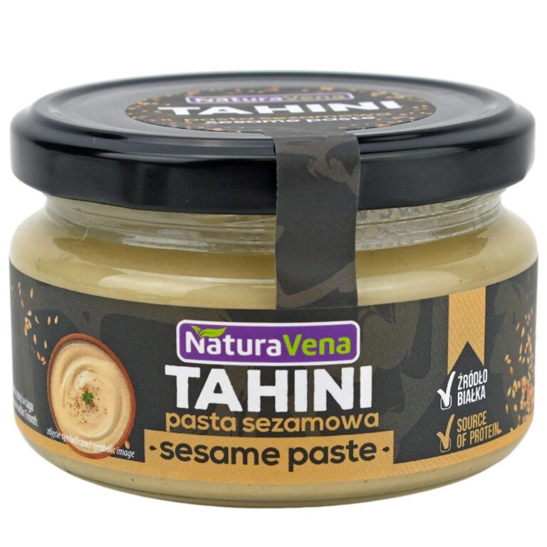 TAHINI (PASTA SEZAMOWA) 185 g - NATURAVENA
