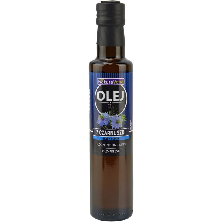OLEJ Z CZARNUSZKI TŁOCZONY NA ZIMNO 250 ml - NATURAVENA