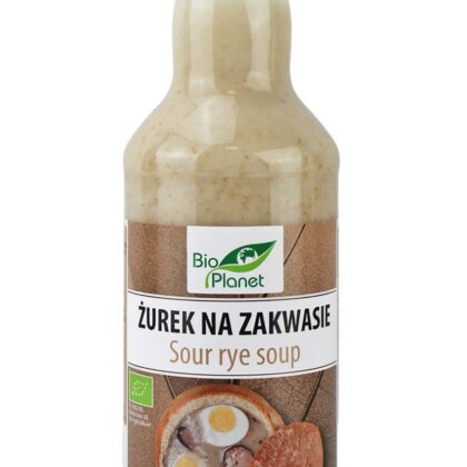 ŻUREK NA ZAKWASIE NIEPASTERYZOWANY BIO 500 ml - BIO PLANET