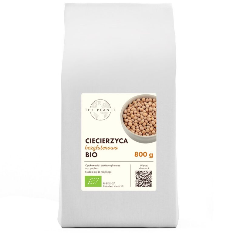 CIECIERZYCA BEZGLUTENOWA BIO 800 g - THE PLANET