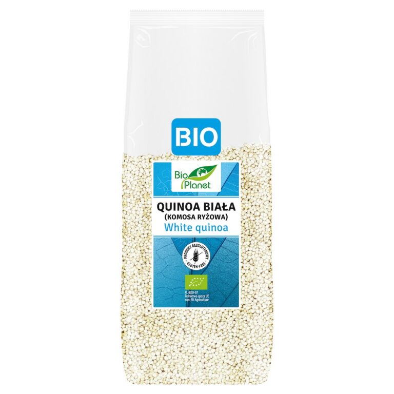 QUINOA BIAŁA (KOMOSA RYŻOWA) BEZGLUTENOWA BIO 500 g - BIO PLANET