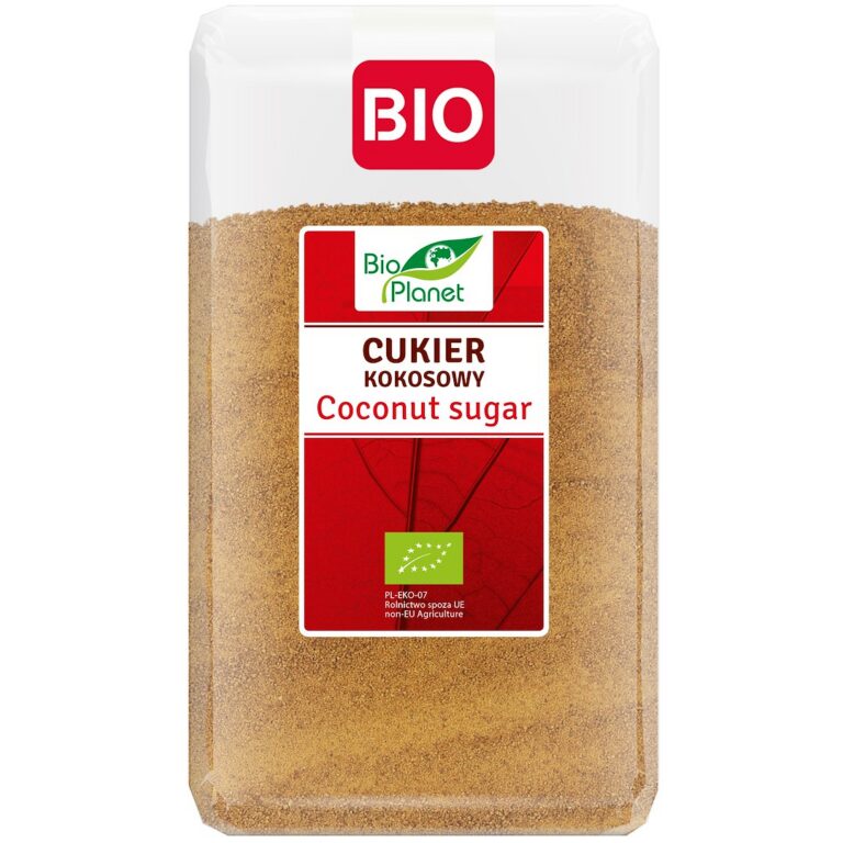 CUKIER KOKOSOWY BIO 1 kg - BIO PLANET