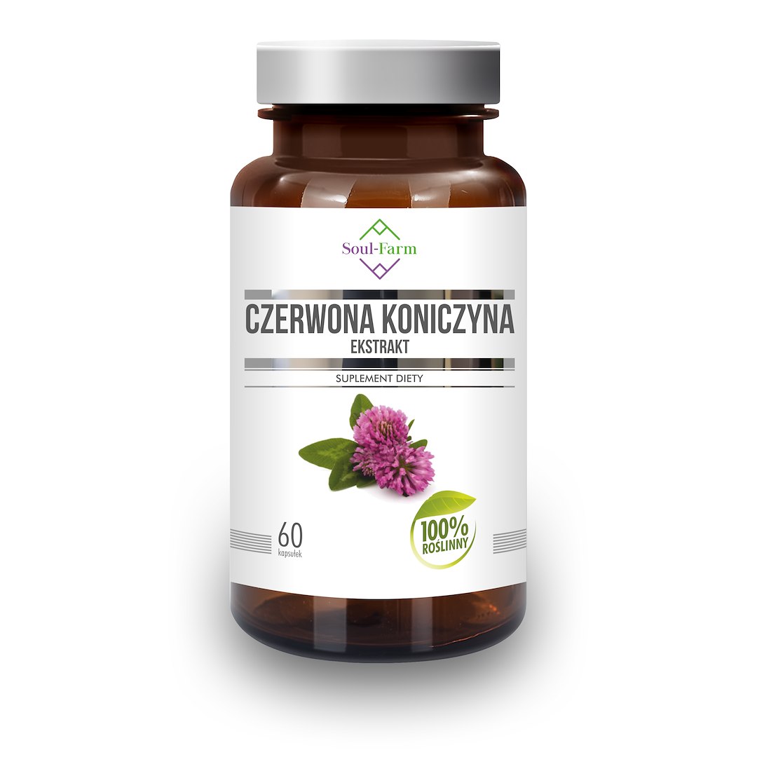 CZERWONA KONICZYNA EKSTRAKT (300 mg) 60 KAPSUŁEK - SOUL FARM