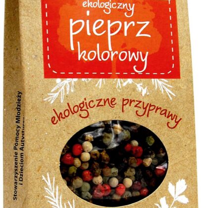 PIEPRZ KOLOROWY ZIARNISTY BIO 30 g - DARY NATURY
