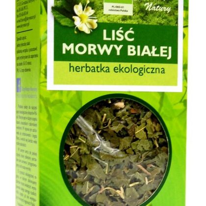 HERBATKA LIŚĆ MORWY BIAŁEJ BIO 50 g - DARY NATURY