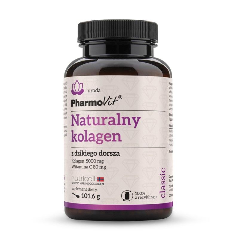 KOLAGEN Z DZIKIEGO DORSZA W PROSZKU BEZGLUTENOWY 101,6 g - PHARMOVIT (CLASSIC)