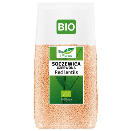 SOCZEWICA CZERWONA BIO 500 g - BIO PLANET