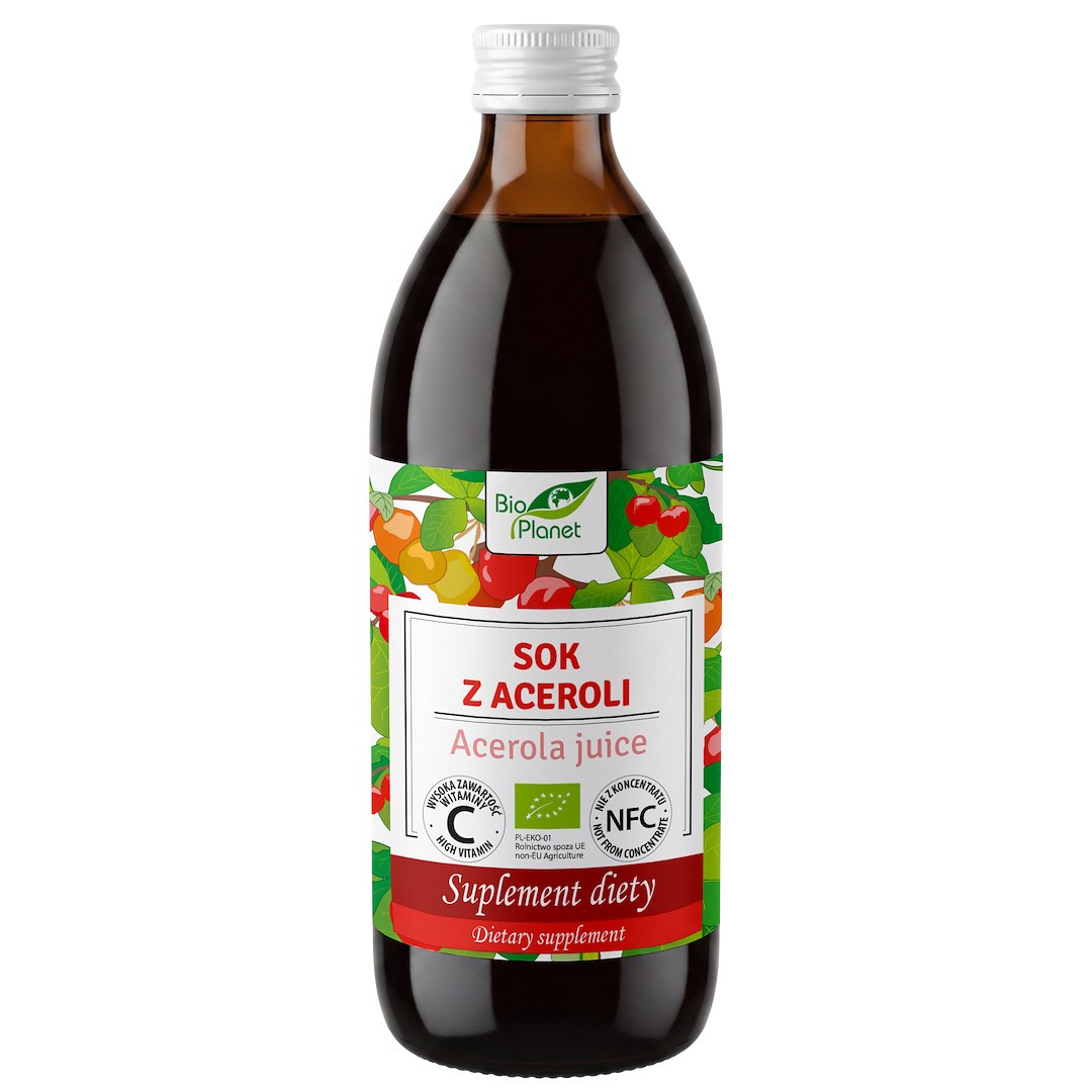 SOK Z ACEROLI NFC BIO 500 ml - BIO PLANET