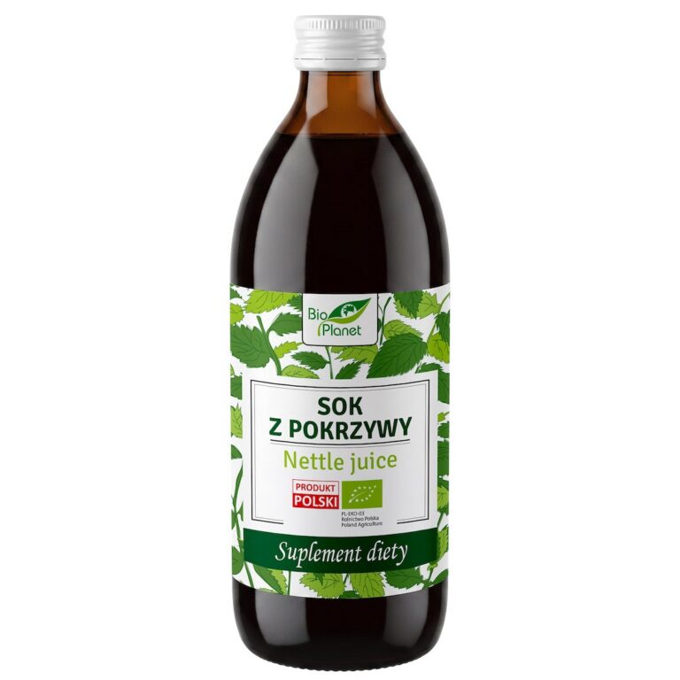 SOK Z POKRZYWY BIO 500 ml - BIO PLANET