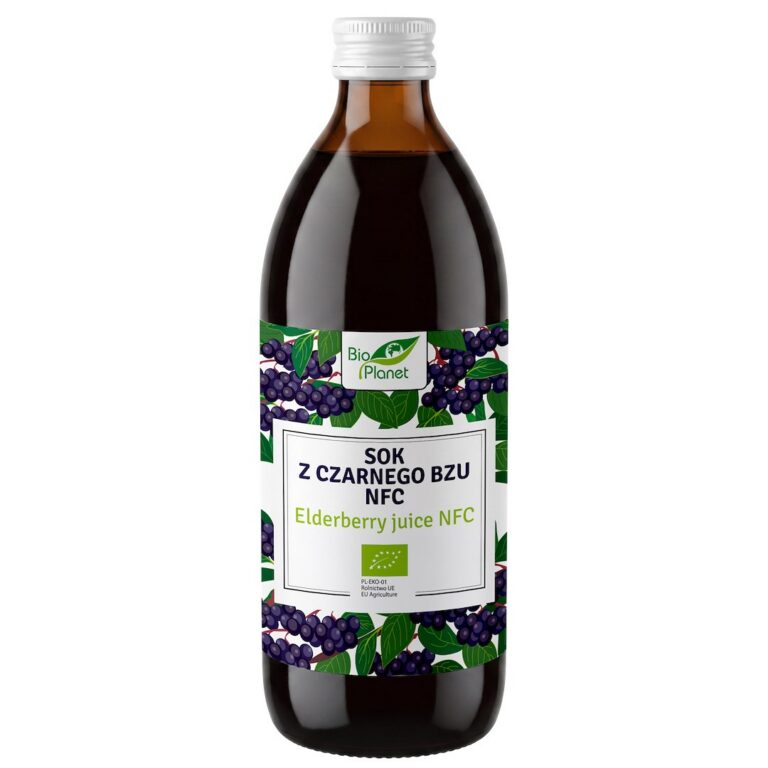 SOK Z CZARNEGO BZU NFC BIO 500 ml - BIO PLANET