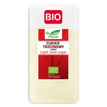 CUKIER TRZCINOWY JASNY BIO 500 g - BIO PLANET