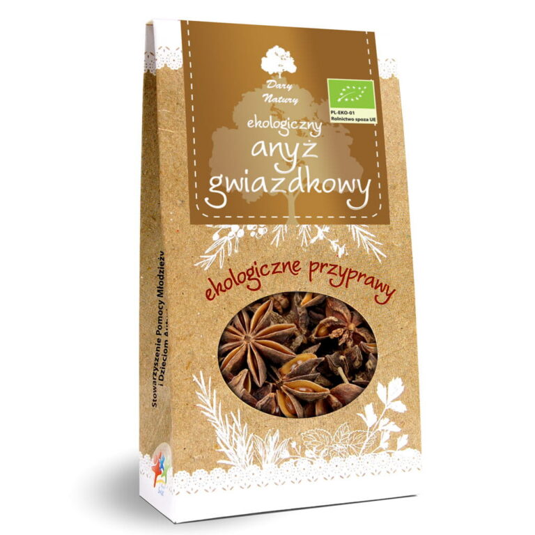 ANYŻ GWIAZDKOWY BIO 30 g - DARY NATURY