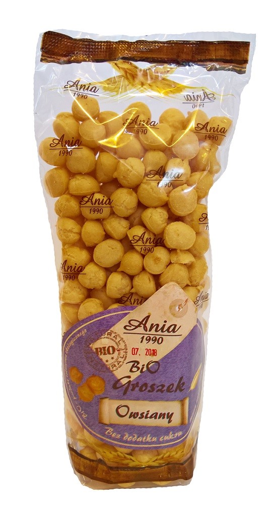 GROSZEK PTYSIOWY OWSIANY BEZ DODATKU CUKRÓW BIO 70 g - BIO ANIA