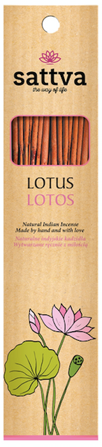 KADZIDEŁKA INDYJSKIE LOTOS (15 szt.) 30 g - SATTVA (WELLNESS)