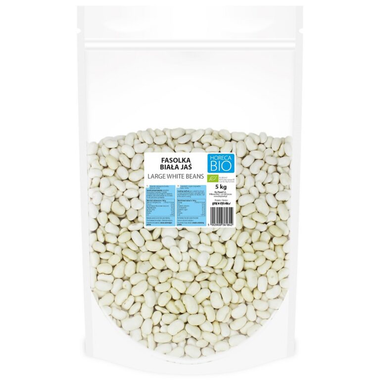 FASOLKA BIAŁA JAŚ BIO 5 kg - HORECA (BIO PLANET)