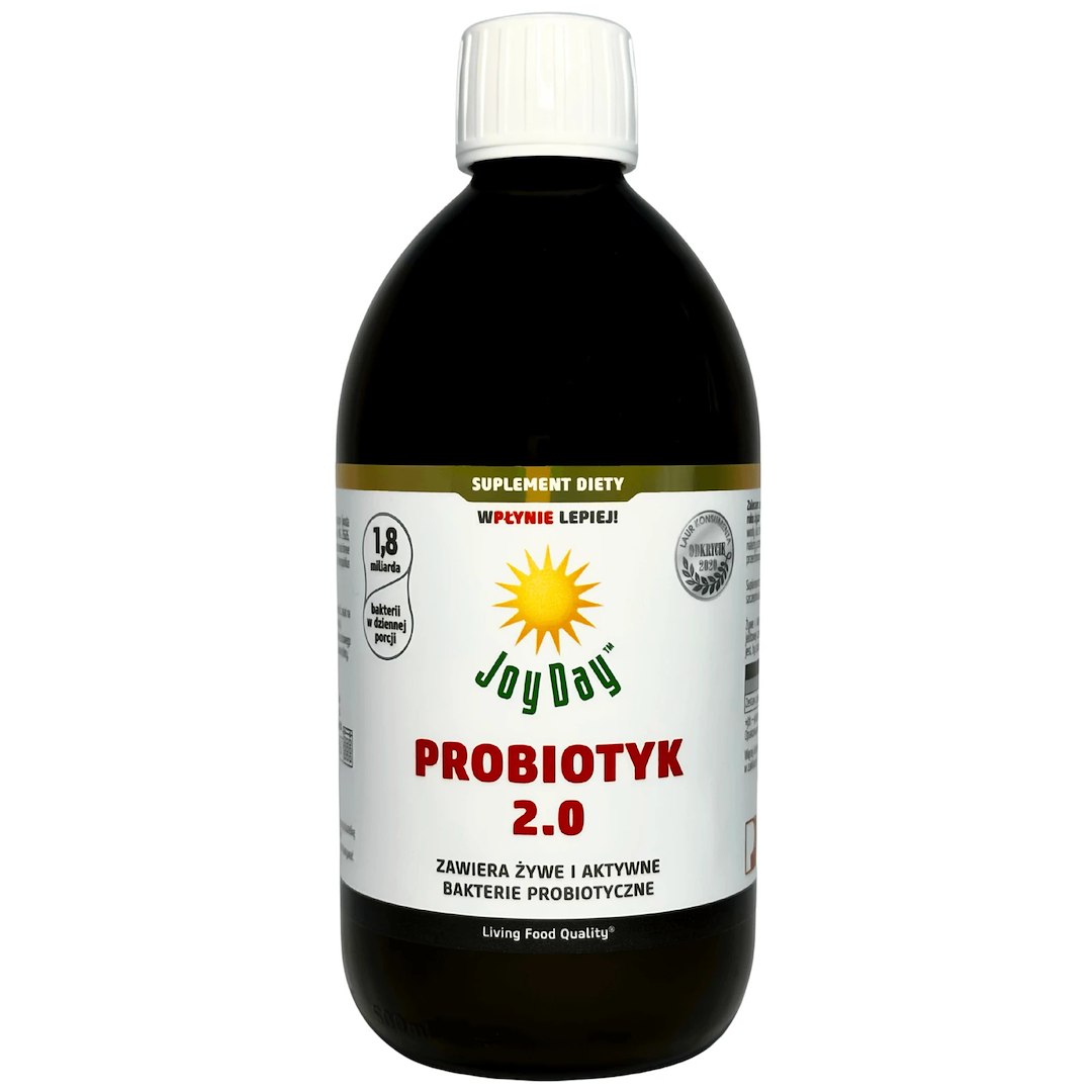 PROBIOTYK 2.0 BEZGLUTENOWY BIO 500 ml - JOY DAY