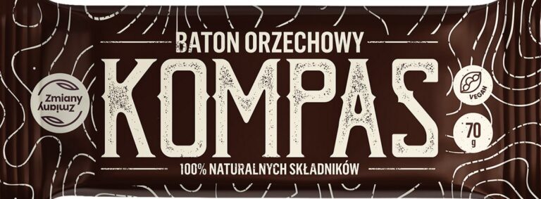 BATON ORZECHOWY KOMPAS BEZGLUTENOWY 70 g - ZMIANY ZMIANY