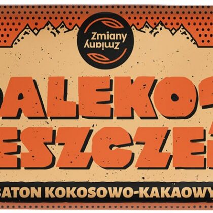 BATON DAKTYLOWY KOKOS - KAKAO DALEKO JESZCZE BEZGLUTENOWY 40 g - ZMIANY ZMIANY