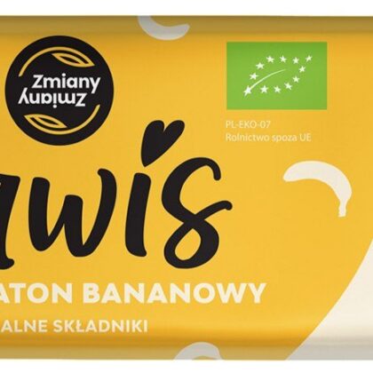 BATON DAKTYLOWY Z BANANAMI URWIS BEZGLUTENOWY BIO 40 g - ZMIANY ZMIANY