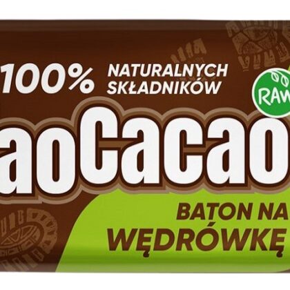 BATON DAKTYLOWY KAKAO - KOKOS CIAO CACAO BEZGLUTENOWY 40 g - ZMIANY ZMIANY